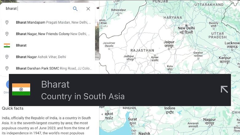 Google Maps Now Shows ‘Bharat’ With The Indian Flag