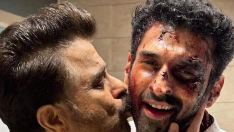 Anil Kapoor Kisses Aditya Roy Kapur In BTS Photos, Celebrates One Year Of The Night Manager; See Post