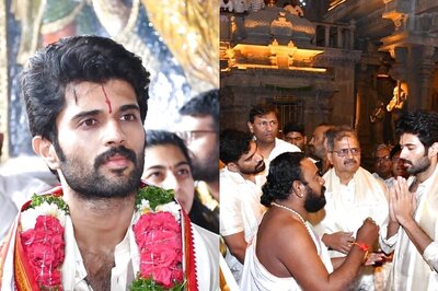 Vijay Deverakonda Seeks Blessings At Yadadri Temple After Kushi's Release; See Photos