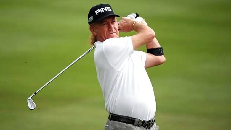 Jimenez shoots 64 to lead KLM Open after 1st round