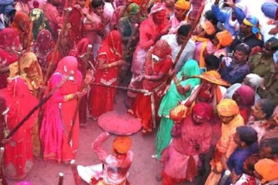 Sweet Offerings To Colorful Festivity, Barsana's Laddu Holi Sets Stage For Braj Dol Yatra Celebrations