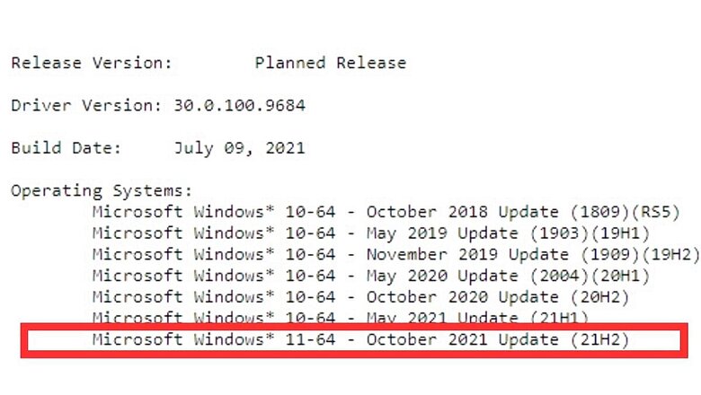 Windows 11 Stable Version May Roll Out in October, Intel Document Teases