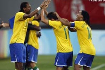 Brazil knock out Cameroon in extra-time