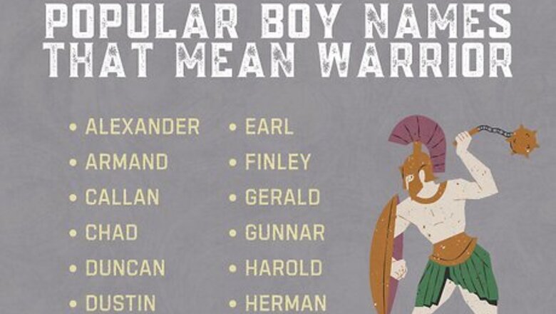 130+ Boy Names That Mean Warrior for Babies & Characters