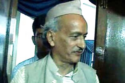 Bhagat Singh Koshiyari begins poll campaign with road show on a bullock cart