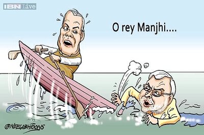 Cartoon of the day: Jitan Ram Manjhi rules out resignation as Bihar CM