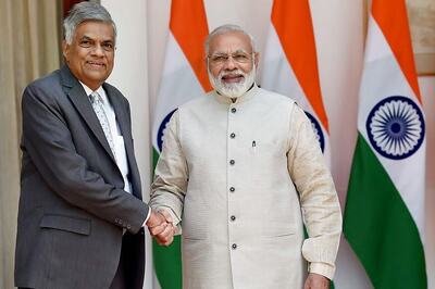 Lankan PM Arrives on 3-day Visit; to Hold Talks With Modi on Saturday