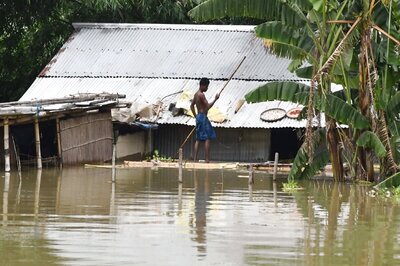 3 More People Die in Assam Floods, Around 28 Lakh Affected in 26 Districts; Prez Takes Stock of Situation