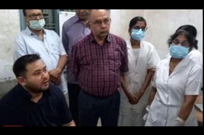 No Senior Doctors, Stray Animals & Waste in Veranda: Tejashwi's Surprise Visit Exposes Patna Hospital