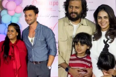 Salman Khan's Parents, Riteish Deshmukh-Genelia Along With Kids Arrive For Arpita Khan's Daughter Ayat's B'Day Bash; Watch