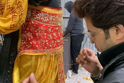 40 Days, Using Gold, Silver Threads, Designer Manish Tripathi Explains the Making of Lord Ram’s Attire