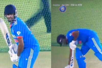 Watch: R Ashwin Stuns by Walking Out for a Late Night Batting Practice Session After India's Win Over Australia in Mohali