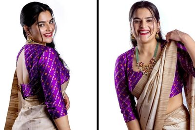 Kavya Kalyanram's Traditional Elegance Steals The Show In Viral Bhogi Celebration Photos