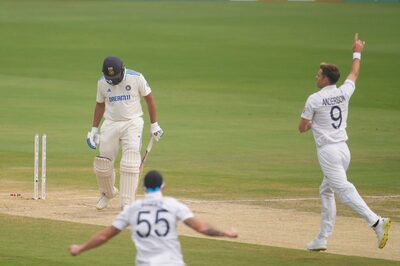 IND vs ENG, 2nd Test, Day 3: James Anderson Scalps Rohit Sharma, Yashasvi Jaiswal in Early Consecutive Overs - WATCH