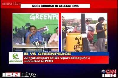 NGO Greenpeace asks MHA for a copy of the IB report