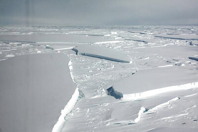 Huge Iceberg Poised to Break off From Antarctic Ice Shelf