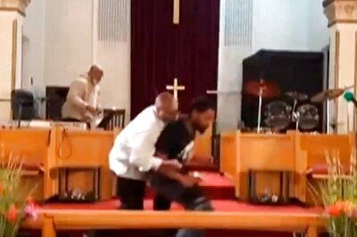 Video: Man Tries To Shoot Pastor During Prayers Saying ‘God Told Him To Do It’, Gun Gets Jammed