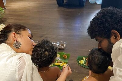 Nayanthara-Vignesh Shivan Hug and Kiss Their Twin Boys As They Celebrate Their First Onam, See Viral Pics