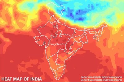 Scorching summer: Temperature map of India
