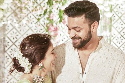 Lavanya Tripathi To Wear Crimson Saree With 'VarunLav' Embroidered On Veil For Wedding With Varun Tej