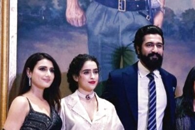 Sam Bahadur Trailer Launch: Sanya Malhotra,  Vicky Kaushal, Fatima Sana Shaikh At Manekshaw Centre
