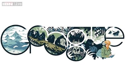 Dian Fossey's 82nd birthday celebrated with a Google doodle
