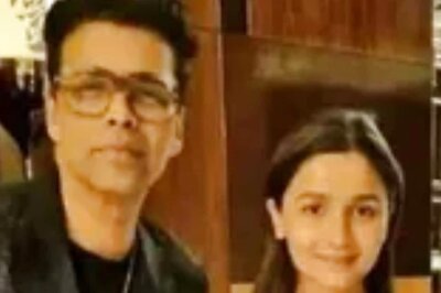 Pregnant Alia Bhatt Looks Gorgeous Sans Makeup As She Poses With Karan Johar in London