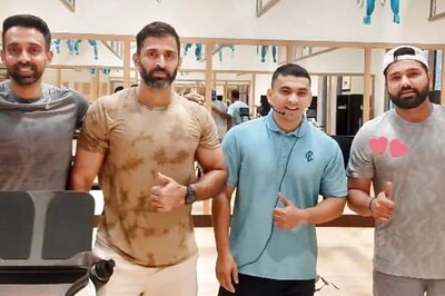 Rohit Sharma Sweats it Out in The Gym as he Gears up For Bangladesh Tests