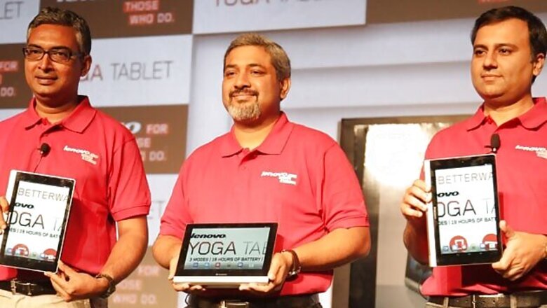 Lenovo launches new Yoga tablet at Rs 22,999 onwards