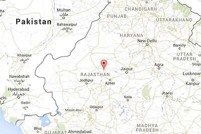 Heavy rainfall in Rajasthan, bike-borne man swept away