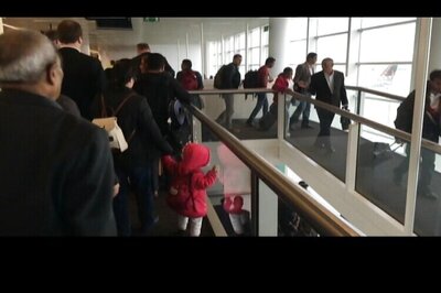 Caught on camera: People flee Brussels Airport after hearing explosions