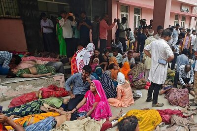 At Hathras Event, Women Rushed to Touch Bhole Baba, Collect Soil from Under His Feet. Then, Tragedy Struck