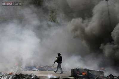 Intense artillery fire in Ukraine's rebel bastion Donetsk