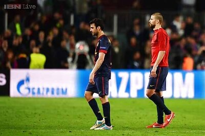 Fabregas, Pique in Barcelona team against Granada