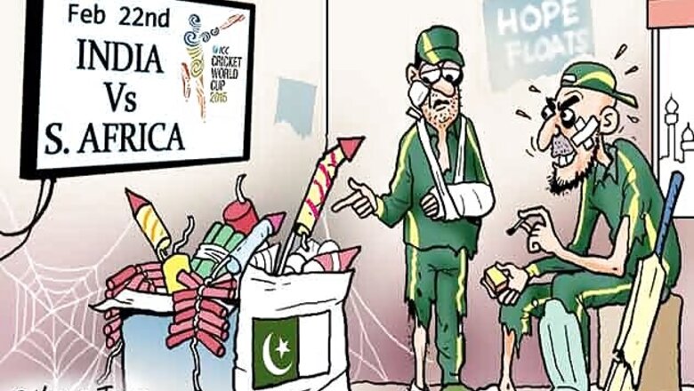 Cartoon of the day: Will Pakistan be able to fire crackers during IND vs SA match?