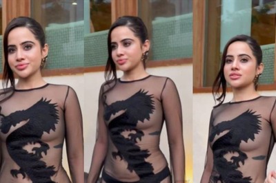 Urfi Javed Gets Brutally Trolled For Her Sheer Black Outfit, Netizens Call Her 'SHAMELESS'