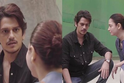 Vijay Varma Can't Take His Eyes Off Ladylove Tamannaah Bhatia in New Video; Watch