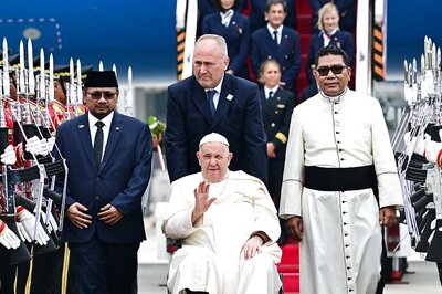 Pope Francis Arrives In Muslim-Majority Indonesia To Start Historic Asia-Pacific Tour
