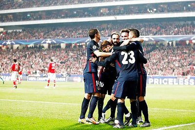 Champions League: Atletico Madrid top Group C after win over Benfica