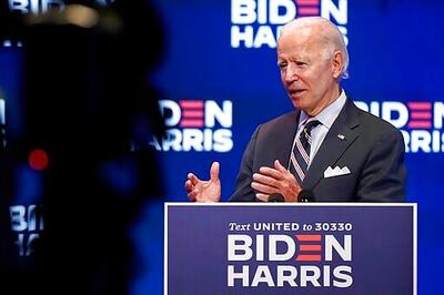 Biden To Join Senate Democrats Online For Lunch, Questions
