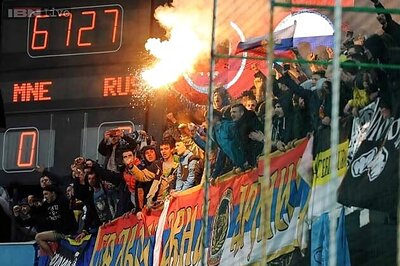 UEFA starts proceedings against Montenegro and Russia