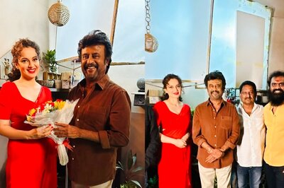 Rajinikanth Surprises Kangana Ranaut On Sets Of Her Film With R Madhavan, She Calls Him 'God Of Indian Cinema'