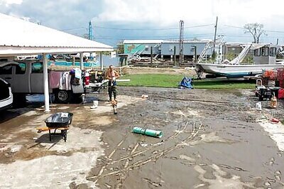 Louisiana Man's Personal Levee No Match For Ida's Fury