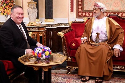 Mike Pompeo Meets Oman's New Ruler Sultan Haitham bin Tariq Al Said Amid US-Iran Tension