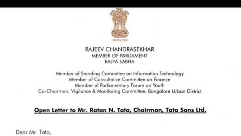 What Rajeev Chandrashekhar told Ratan Tata