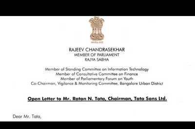 What Rajeev Chandrashekhar told Ratan Tata