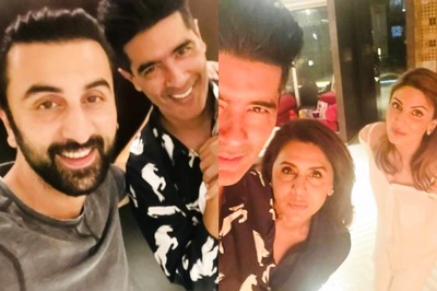 Manish Malhotra Shares Pictures with Neetu Kapoor, Ranbir Kapoor from Private Party