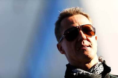 Small improvement for Michael Schumacher after second surgery