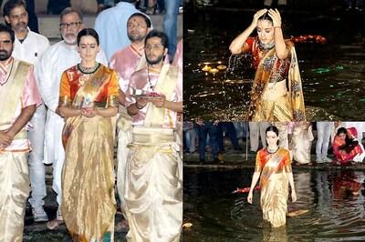 Kangana Ranaut's Aarti During Manikarnika Poster Launch Is Like a Well-shot Film Scene