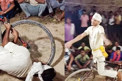 Video Of Man’s Extraordinary Balancing Stunt On Cycle Leaves Internet In Awe